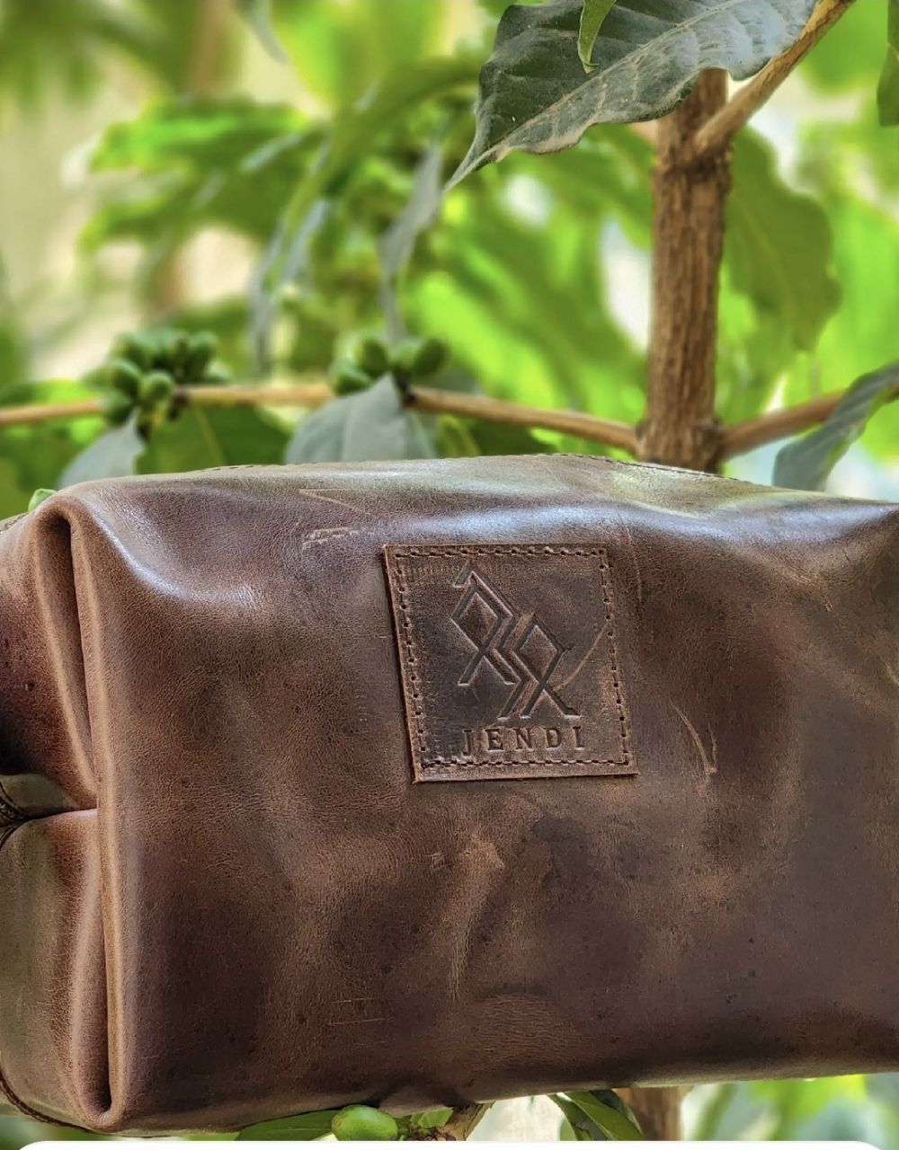 Handmade Leather Toiletry Bag